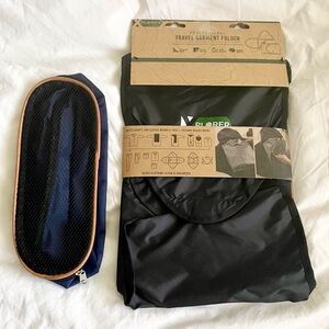 2 Pack Accessories New Travel Garment Folder Small Mesh Packing Cube Lightweight